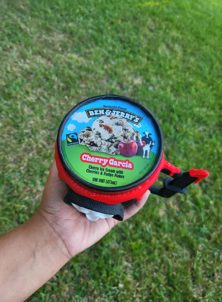 Scary Movie Noodle/Ice Cream Holder