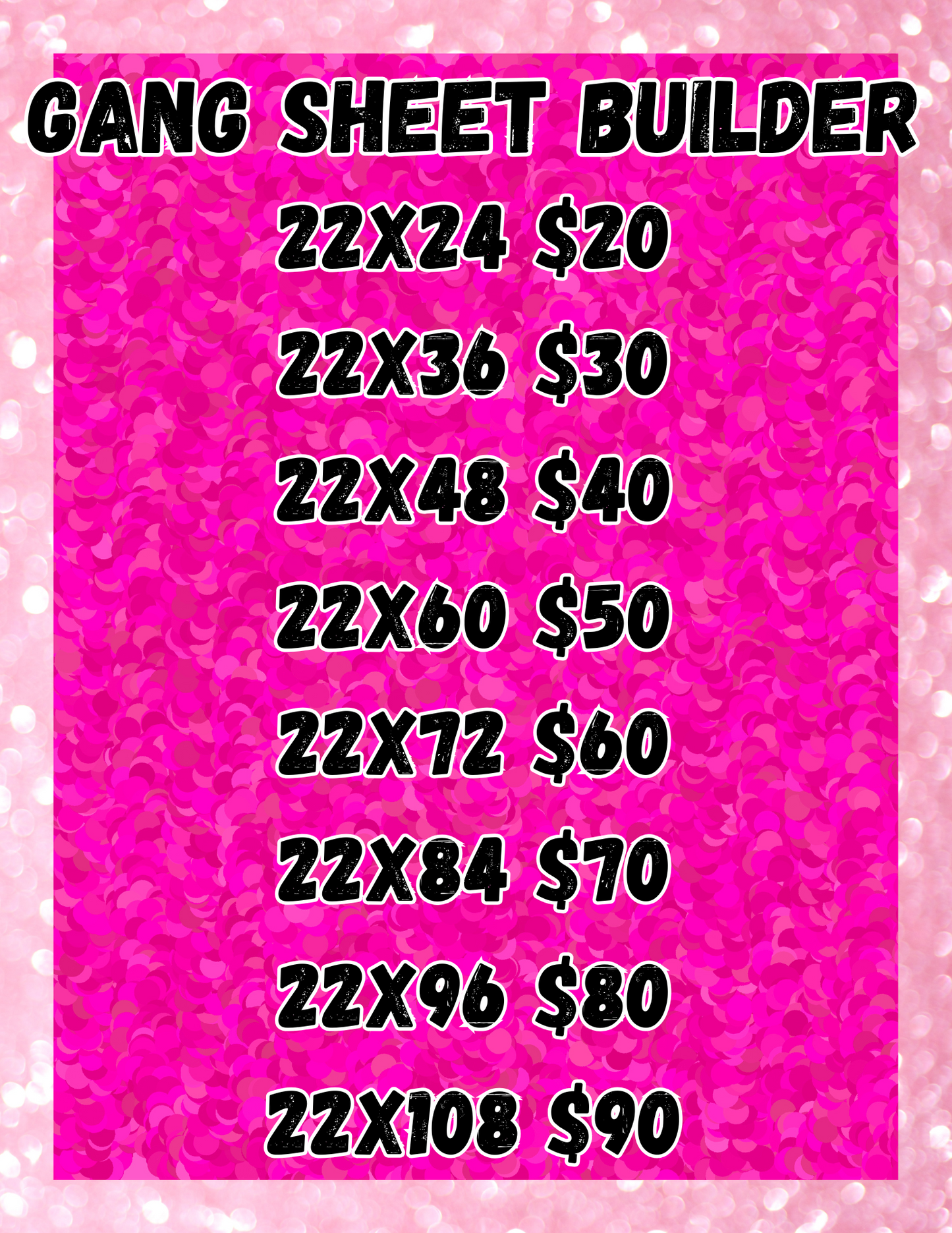 DTF Gang Sheet Builder